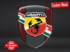Fiat Abarth Adesivi Business Personalizzati Durevoli Limitati Stile